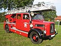 Historische Drehleiter von 1952, Rheinland-Pfälzisches Feuerwehrmuseum Hermeskeil