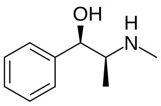 <span class="mw-page-title-main">Ephedrine</span> Medication and stimulant