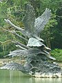 Flight of Swans sculpture installed in May 2006 at Swan Lake