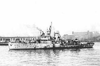 HMCS <i>Sherbrooke</i> Flower-class corvette