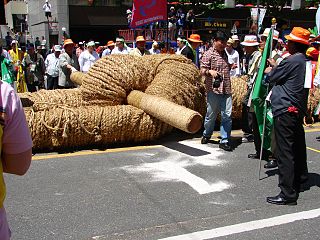 <i>Juldarigi</i> A traditional Korean sport similar to tug of war