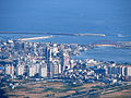 한국어: 설악산에서 본 속초시 English: Sokcho view from Seoraksan.