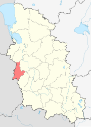 Pytalovskij rajon – Mappa