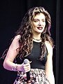 Lorde in maart 2014 geboren op 7 november 1996