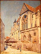 L'Église de Moret (1894), Avignon, musée Calvet.