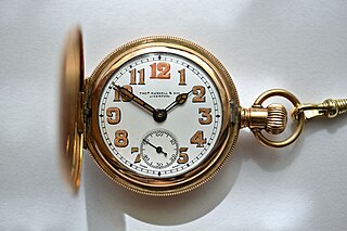 <span class="mw-page-title-main">Pocket watch</span> Watch made to be carried in a pocket