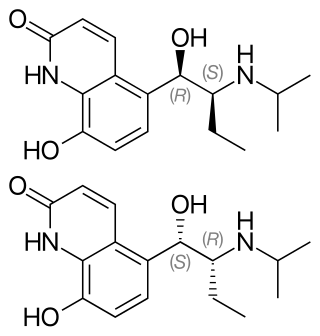 <span class="mw-page-title-main">Procaterol</span> Pharmaceutical drug