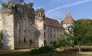 Remains of the abbey, Saint-Martin-l'Ars