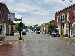 <span class="mw-page-title-main">Summitville, Indiana</span> Town in Indiana, United States