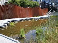 The sculpture in 2009 Tanner Springs Park.JPG