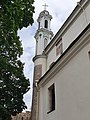 One of the church's towers