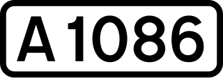 <span class="mw-page-title-main">A1086 road</span> Road in England