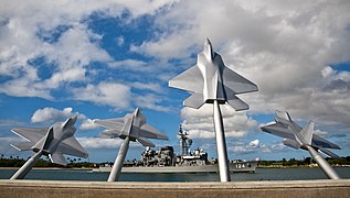 Missing Man Memorial (1995) at Joint Base Pearl Harbor–Hickam