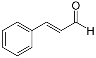 <span class="mw-page-title-main">Cinnamaldehyde</span> Chemical compound