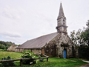 Chapelle de Lochrist : vue extérieure d'ensemble.