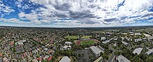 Aerial panorama of Burwood East reserve facing the city skyline Aerial panorama of Burwood East reserve facing the city skyline.jpg