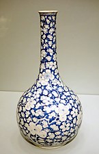 Vase, Blau-Weiß-Stil