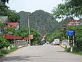 Hoa Lu Street Bridge in east