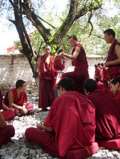 Buddhist monks in Tibet