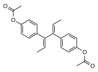 <span class="mw-page-title-main">Dienestrol diacetate</span> Chemical compound