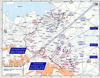 <span class="mw-page-title-main">First Battle of the Masurian Lakes</span> World War I battle in 1914