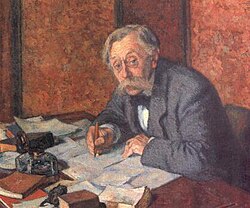 Émile Verhaeren portrét: Theo Van Rysselberghe