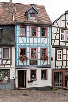 Geburtshaus in Gelnhausen