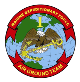 <span class="mw-page-title-main">I Marine Expeditionary Force</span> Military unit of the United States Marine Corps