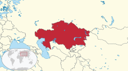 Location of Qozogʻiston