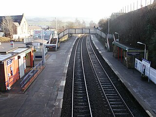 <span class="mw-page-title-main">New Mills Newtown railway station</span> Railway station in Derbyshire, England