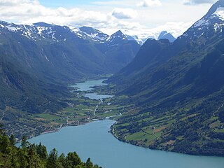 <span class="mw-page-title-main">Oldedalen</span> River valley in Western Norway