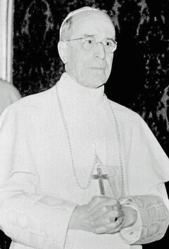 Imatge del papa Piu XII