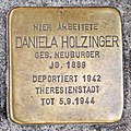 Stolperstein für Daniela Holzinger in der Maximilianstraße 16