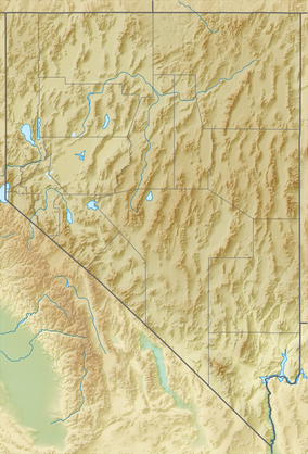Map showing the location of Little High Rock Canyon