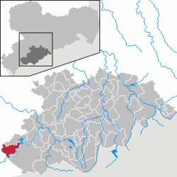 Schönheide – Mappa