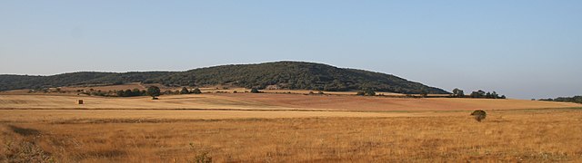 Vista general de la Sierra de Atapuerca