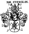 Stammwappen der Stenglin im Siebmacher (Abteilung Kemptische Erbare Patricii und Geschlechter)