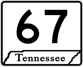 <span class="mw-page-title-main">Tennessee State Route 67</span> Highway in Tennessee