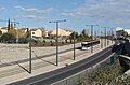 Le tramway après la station Air Bel en direction de Noailles.