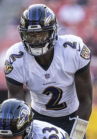 <span class="mw-page-title-main">Tyler Huntley</span> American football player (born 1998)