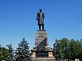 Alexander-Nachimow-Statue, Sewastopol, Krim, Ukraine (damals)