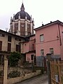 Dorfzentrum mit der um 1900 erbauten Kuppelkirche