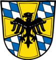 Landkreis Friedberg (Bayern) (ang. Vektor)