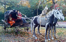 Halloweenfiguren im Europa-Park