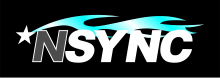 Logo der Boygroup NSYNC bestehend aus einem * und den Buchstaben NSYNC