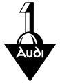 Altes Logo der Firma Audi