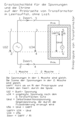 Ersatzschaltbild:angelegte Spannung, Klemmenspannung, innere Spannungen am Transformator im Leerlauf. These die angezweifelt wird. Die innere Gegenspannung existiert nicht.