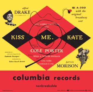 <i>Kiss Me, Kate</i> Musical by Cole Porter and Bella and Samuel Spewack