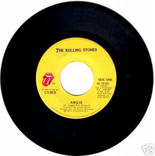 <span class="mw-page-title-main">Angie (song)</span> Song by The Rolling Stones