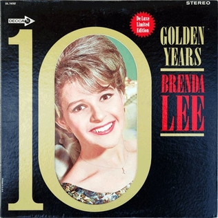 <i>10 Golden Years</i> 1966 compilation album by Brenda Lee